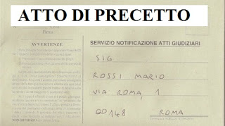 Scopri di più sull'articolo Atto di precetto.